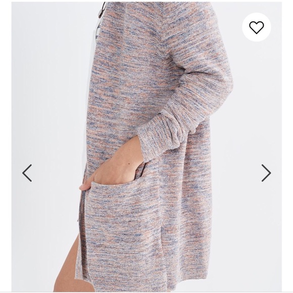 Madewell Ryder Marled Summer Cardigan Small - Picture 4 of 13